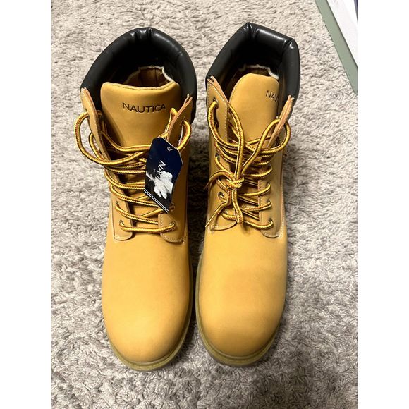 Nautica Men's Pattox Smooth Combat Work Boots SZ 13: NWT/ NO BOX - Picture 11 of 16